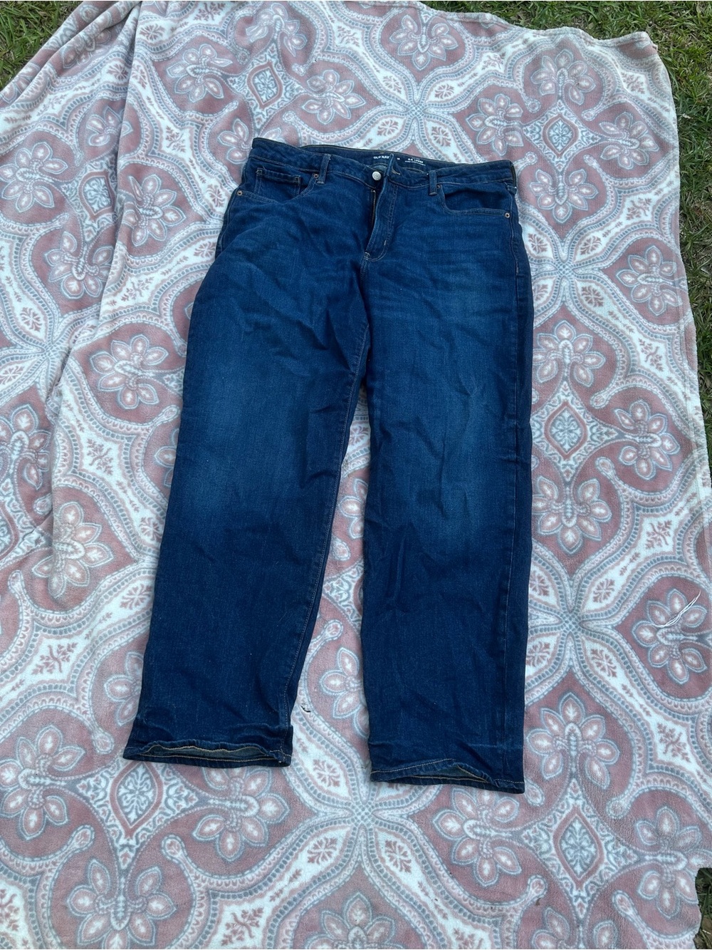 Old Navy Dark Blue Women's Flare Jeans